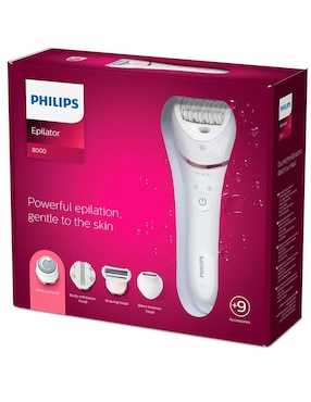 Depiladora para rostro y cuerpo Philips Serie 8000