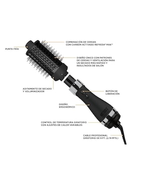 Secadora de cabello Hot Tools HT1097BG