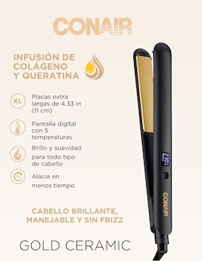 Alaciadora Conair CS952ES placas de cerámica - iones