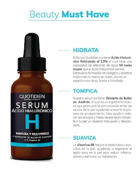 Sérum antiedad Quotidien Quotidien todo tipo piel