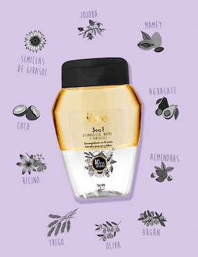 Desmaquillante 3 en 1 con 10 aceites naturales Yuya