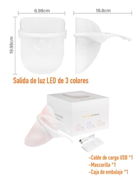 Máscara de LED inalámbrica BIÜ