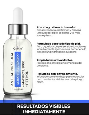 Sérum antiedad Qvene todo tipo piel
