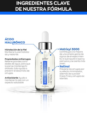 Sérum antiedad Qvene todo tipo piel