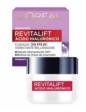 Crema facial recomendada para prevenir signos de la edad de día Loreal Paris para piel normal
