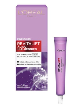 Crema facial recomendada para prevenir signos de la edad día y noche Loreal Paris para todo tipo piel