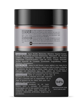 Mascarilla Detox de Carbon Activado y Arcillas Skin Care Facial Quotidien 50g