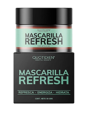 Mascarilla Refresh Hidratante Con Arcillas Skin Care Facial Quotidien 50g