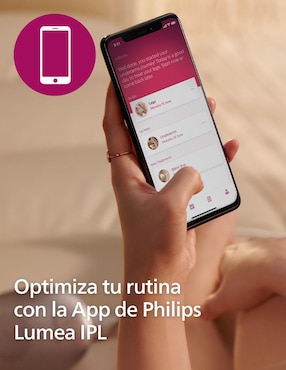 Depiladora IPL para rostro y cuerpo Philips Lumea Serie 9000