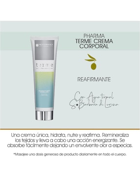 Crema para cuerpo recomendada para reafirmar día y noche Mediterranea Cosmetics para todo tipo piel