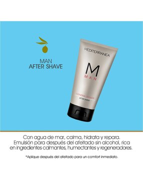 Crema post afeitado after shave Mediterranea Cosmetics Man 125 ml