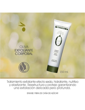 Exfoliante corporal Mediterranea Cosmetics Oliva para piel sensible