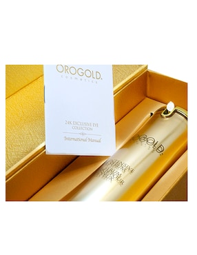 Crema para ojos recomendada para prevenir signos de la edad día y noche Orogold 24K Intensive para todo tipo piel