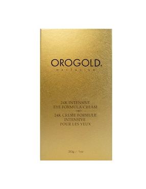 Crema para ojos recomendada para bolsas y ojeras día y noche Orogold 24K Intensive para todo tipo piel