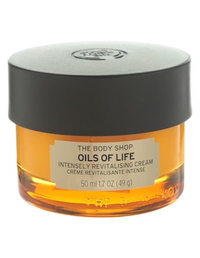 Crema para cuerpo recomendada para prevenir signos de la edad día y noche The Body Shop Oils Of Life para piel seca