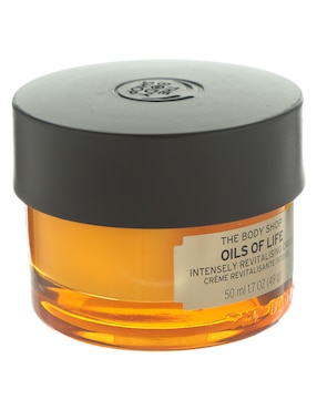 Crema para cuerpo recomendada para prevenir signos de la edad día y noche The Body Shop Oils Of Life para piel seca
