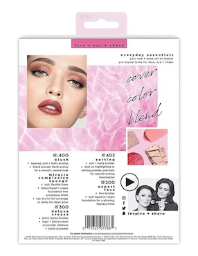 Set de brochas Real Techniques Everyday Essentials Makeup Brush Set