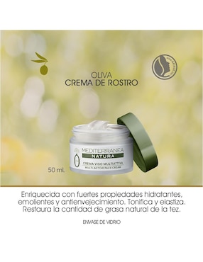 Crema facial recomendada para prevenir signos de la edad día y noche Mediterranea Cosmetics Cuidado De La Piel para piel sensible