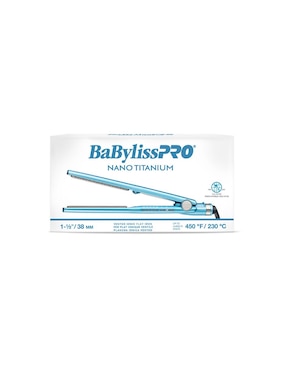 Alaciadora Babyliss BNT4093TES placas de nano titanium