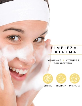 Kit Gel Limpiador + Tonico Facial con Vitamina C y Colágeno Skin Care Facial Quotidien
