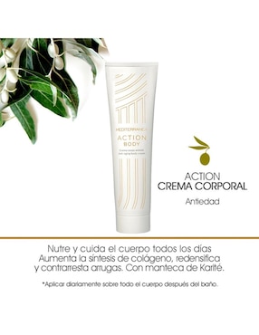 Crema para cuerpo recomendada para prevenir signos de la edad día y noche Mediterranea Cosmetics Cuidado De La Piel para todo tipo piel