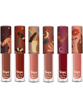 Set De Labiales Yuya Velvet