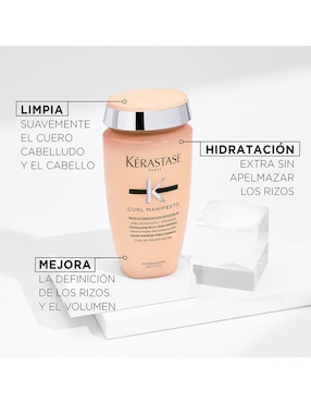 Shampoo hidratante para cabello Bain Hydratation Douceur Kerastase 250 ml