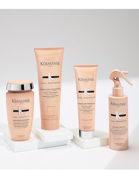 Crema para cabello rizado Daily Moisturizing Frizz-Reducing Leave-in Treatment Kerastase Curl Manifiesto para hidratar