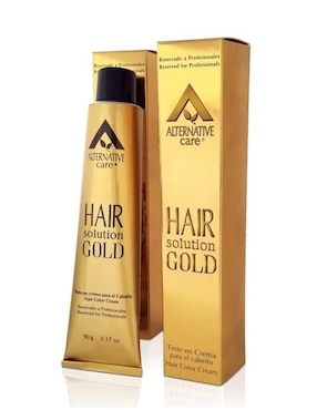 Tinte para cabello Hair Solution Gold Alternative Care tono 10.0 rubio extra claro