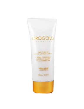 Crema Para Manos Orogold Classic White Gold