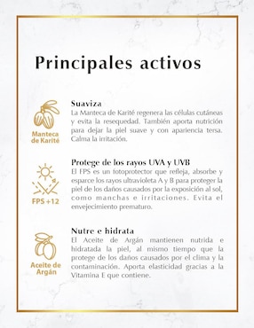 Crema para manos recomendada para revitalizar día y noche Marie D' Argan Premium para todo tipo piel