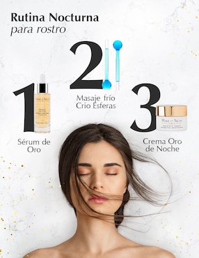 Crema facial recomendada para prevenir signos de la edad de noche Marie D' Argan para todo tipo piel
