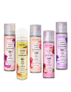 Spray fijador de caléndula Moira Cosmetics TBS003
