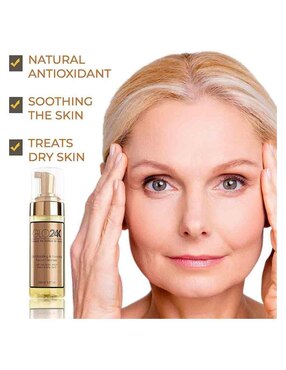 Tratamiento para rostro Glo24K Limpiador Facial Exfoliante Glo24K exfoliante