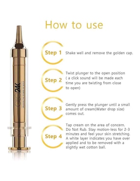 Tratamiento para rostro Glo24K Crema de Estiramiento Facial Glo24K reafirmante