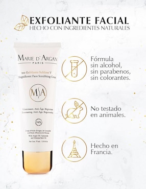 Exfoliante facial Marie D' Argan Sublime para todo tipo de piel