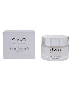 Crema facial recomendada para prevenir signos de la edad de noche Divya para todo tipo piel