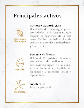 Limpiador facial Marie D'Argan Champagne