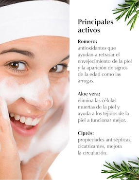 Espuma limpiadora purificante para rostro Marie D'Argan