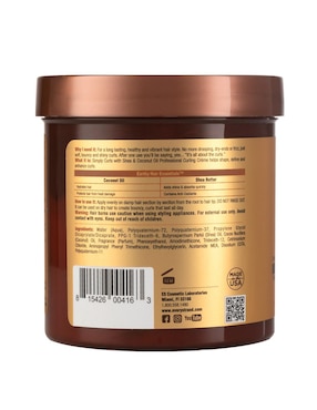 Crema de rizado Every Strand Simply Curls con karité y aceite de coco 425 g