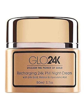 Crema Para Noche Con Retinol Con Oro De 24k GLO24K 50 Ml