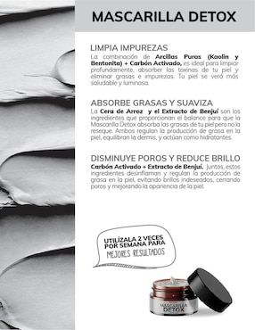 Kit Mascarilla Detox con Carbon Activado + Refresh Hidratante Skin Care Facial Quotidien