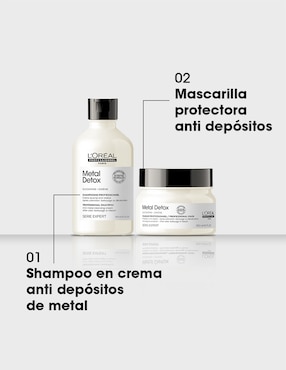 Shampoo para cabello Detoxificante Metal Detox L'Oreal Professionnel 300 ml