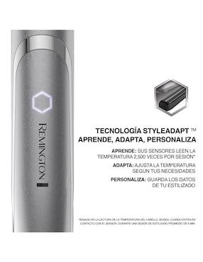 Alaciadora Remington StyleAdapt Proluxe placas de cerámica