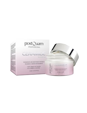 Crema facial recomendada para prevenir signos de la edad de día Postquam para todo tipo piel