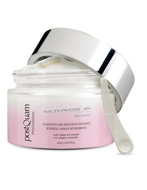 Crema facial recomendada para prevenir signos de la edad de día Postquam para todo tipo piel