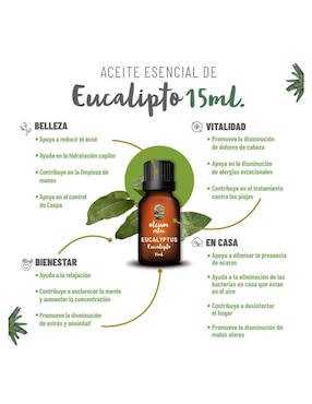 Aceite esencial Oleum Vitae de fresco 15 ml
