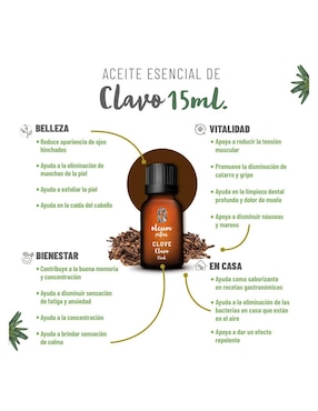 Aceite esencial Oleum Vitae de especies 15 ml