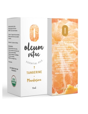 Aceite esencial Oleum Vitae de mandarina 15 ml