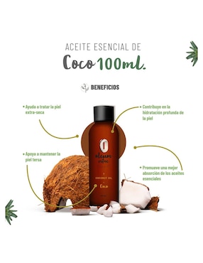 Aceite esencial Oleum Vitae de coco 100 ml